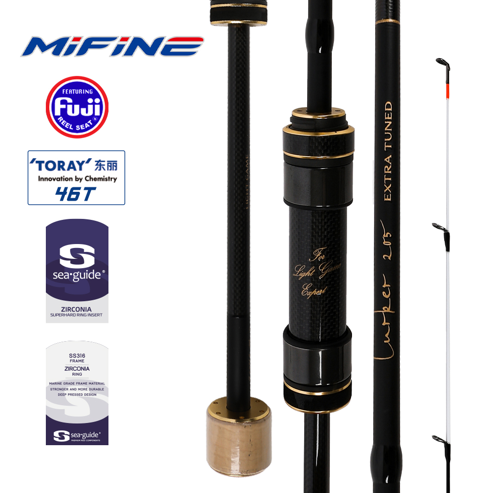 MIFINE LURKER Tubular&Solid Ti - Kastking Reel Zephyr review and price
