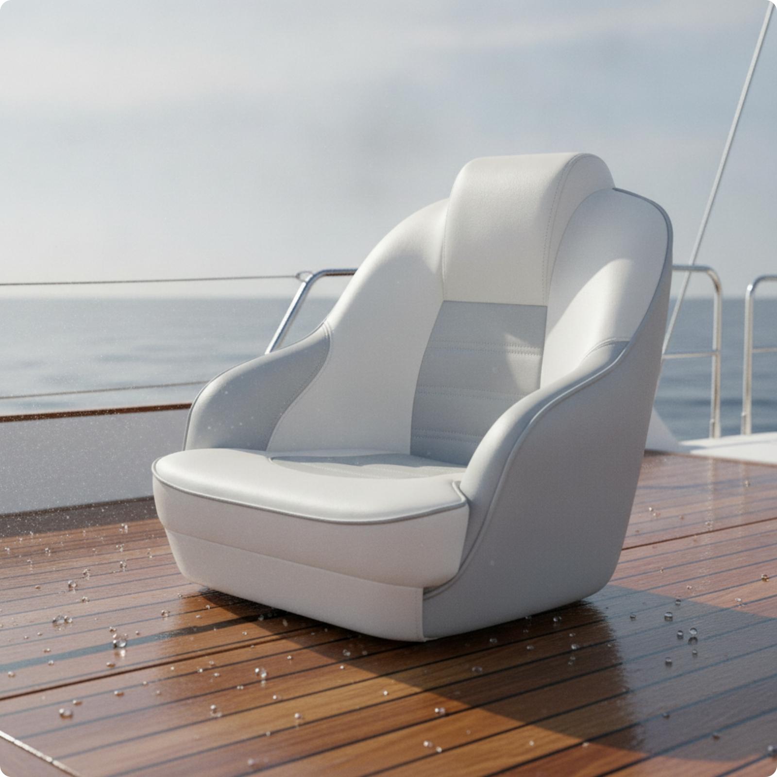 Marine Captain Seat High Back  - Fishing Boat Seat review and price